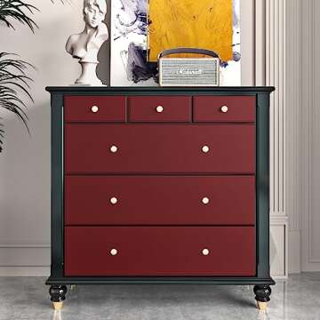 WESTICK Red Contact Paper Peel and Stick for Effortless Decor