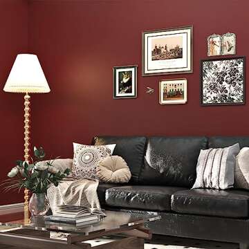 WESTICK Red Contact Paper Peel and Stick for Effortless Decor