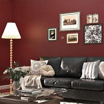 WESTICK Red Contact Paper Peel and Stick for Effortless Decor