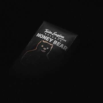 HONEY-BEAR | Black Edition - Dark Roast, Highest Rated Coffee - Limited Edition Whole Bean by Twin E...
