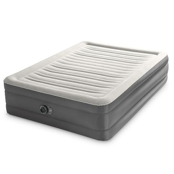 Intex TruAire Luxury Queen Air Mattress with Built-in Pump 18" Tall