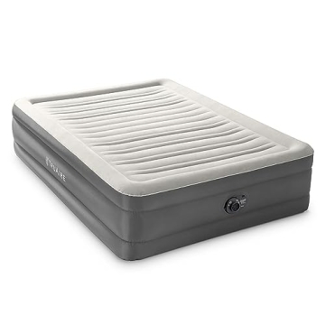 Intex 64095T TruAire Queen Air Mattress with Built-in Pump