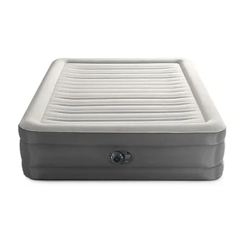 Intex 64095T TruAire Queen Air Mattress with Built-in Pump