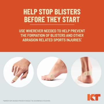 KT Tape Blister Prevention Strips for Pain-Free Adventures
