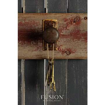 Fusion Mineral Paint 500ml Ash for DIY Home Projects