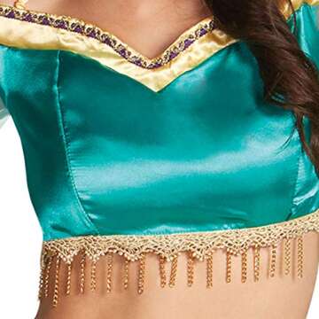 Magical Jasmine Prestige Costume for Women - Dress Up Fun