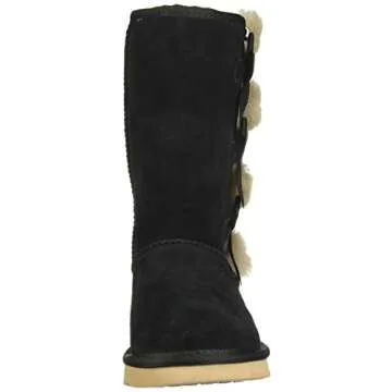 Koolaburra by UGG Women's Victoria Tall Fashion Boot, Black, 06 M US