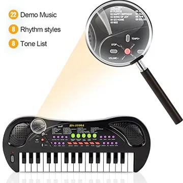 PerfectKids 32 Keys Piano for 3-8 Year Olds - Fun & Educational