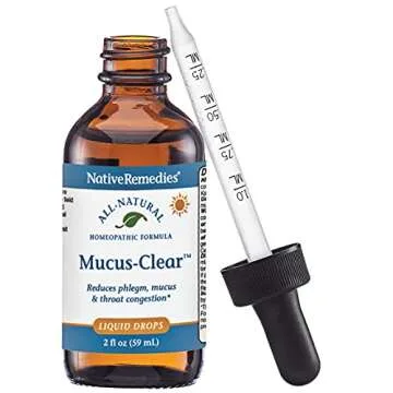 NativeRemedies Mucus-Clear: Natural Phlegm and Mucus Relief Tincture