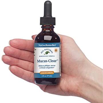 NativeRemedies Mucus-Clear for Natural Mucus Relief