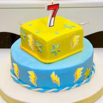 Conelist Cartoon Birthday Cake Candle for Kids' Parties