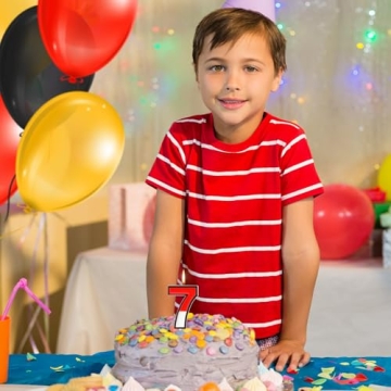 Conelist Cartoon Birthday Cake Candle for Kids' Parties