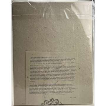 Eco-Friendly Plantable Printer Paper - 50 Sheets Total