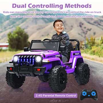 INFANS Kids Ride On Car Truck with Remote Control