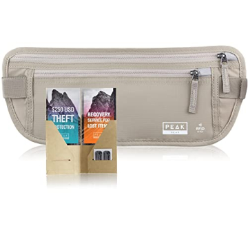 Peak Gear RFID Travel Money Belt - Ultimate Comfort & Theft Protection