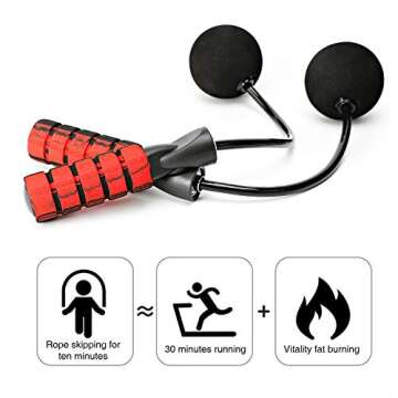 APLUGTEK Ropeless Jump Rope for All Ages & Fitness Levels