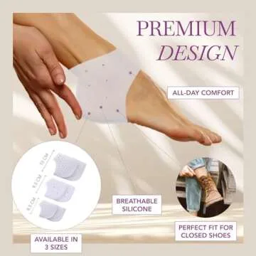 Ballotte Heel Pads for Pain Relief in Men & Women