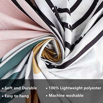 ZYLLGLOW Mid Century Abstract Boho Leaves Modern Minimalistic Home Decor Trippy Wall Tapestry for Bedroom Aesthetic Mounain Tapestry for Living Room…