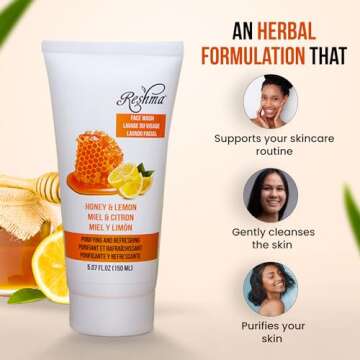 Reshma Beauty Honey & Lemon Face Wash for All Skin Types