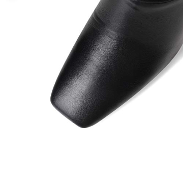 Stylish LEHOOR Women Knee High Chunky Heels for All Occasions