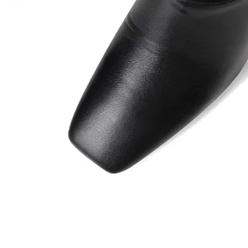 Stylish LEHOOR Women Knee High Chunky Heels for All Occasions