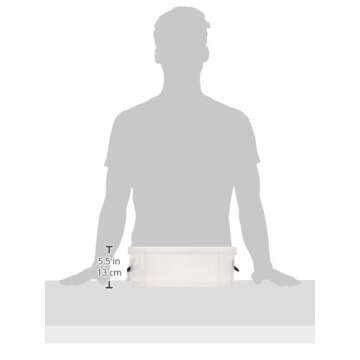 Really Useful Plastic Storage Box 5 Litre Clear