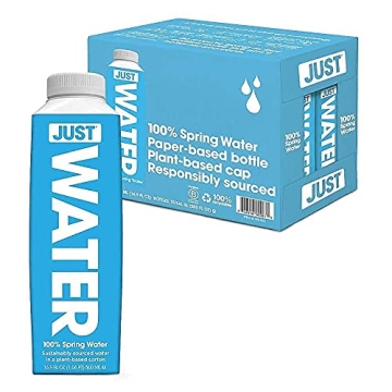 JUST Water Premium Pure Spring Water Eco-Friendly Carton