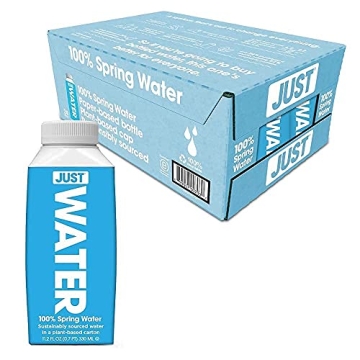 JUST Water Premium Pure Spring Water Eco-Friendly Carton