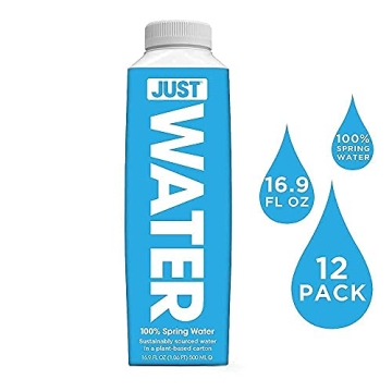 JUST Water Premium Pure Spring Water Eco-Friendly Carton