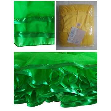 Shimaly® Women's Floor Length Wedding Petticoat Long Underskirt for Formal Dress (XL-3XL, Yellow)