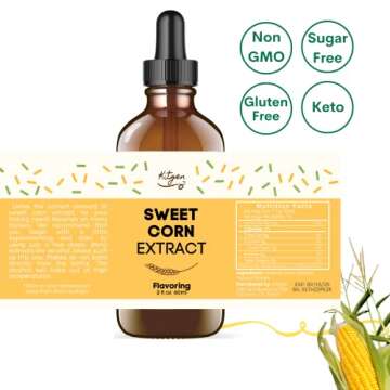 Keto Sweet Corn Extract - Natural Flavoring for Baking