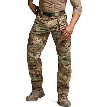 CQR Men's Tactical Pants – Lightweight, Water-Resistant Cargo Pants for Outdoor Adventures