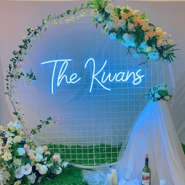 Personalized Neon Signs for Home Wedding Party Decor