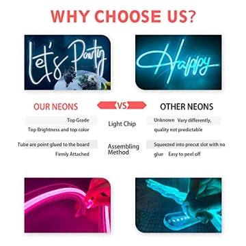 Personalized Neon Signs for Home Wedding Party Decor