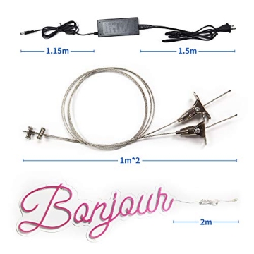 Personalized Neon Signs for Home Wedding Party Decor