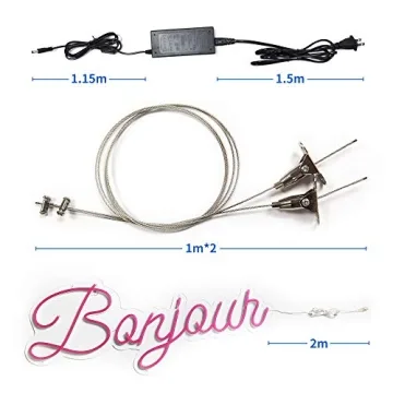 Personalized Neon Signs for Home Wedding Party Decor