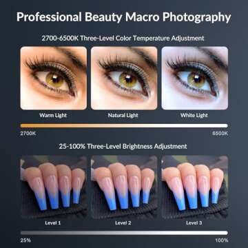 APEXEL 17mm+37mm LED Phone Adapter for Creative Photography