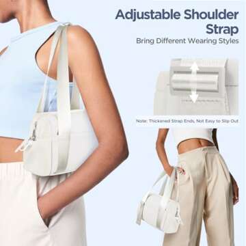 Cysiyu Mini Gym Bag - Stylish Waterproof Tote for Women