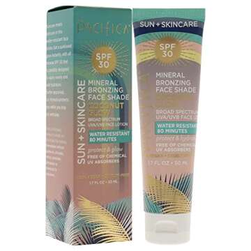 Pacifica SPF 30 Coconut Glow Sunscreen Lotion - Vegan Protection