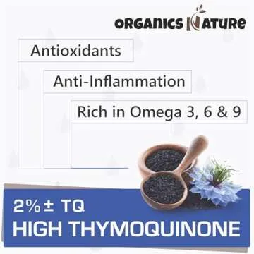 Top Organic Black Seed Oil Capsules 1000MG Softgels