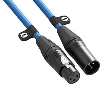RØDE XLR-3 Premium XLR Cable (3m, Blue)