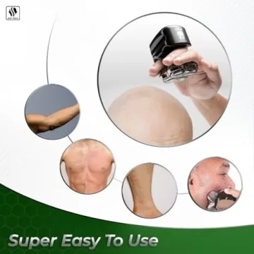 Skull Shaver Pitbull Silver PRO Electric Head Shaver for Men