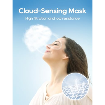 Funight KN95 Face Masks - 50 Pack, Breathable Protection