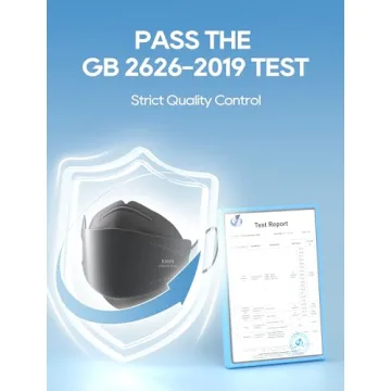 Funight KN95 Face Masks - 50 Pack, Breathable Protection