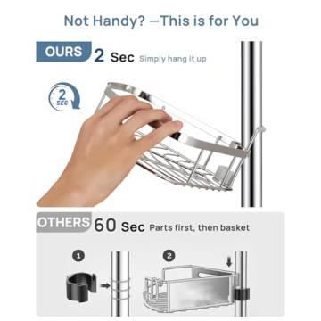 Buy SEIRIONE Rustproof Shower Caddy Organizer Today