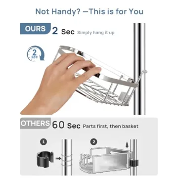 Buy SEIRIONE Rustproof Shower Caddy Organizer Today