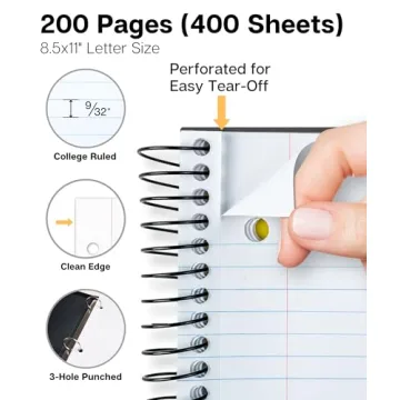 Dunwell 5-Subject Notebook with Movable Dividers and Pockets