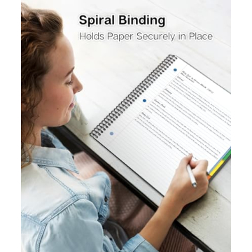 Dunwell 5-Subject Notebook with Movable Dividers and Pockets