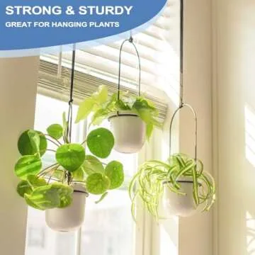 ADIIL 10 Pcs S Hooks - Safety Buckle & Strong Metal Design