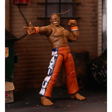 Collectible Dee Jay Action Figure from Street Fighter II